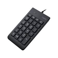 Rapoo K10 Wired Numeric Keypad – Black